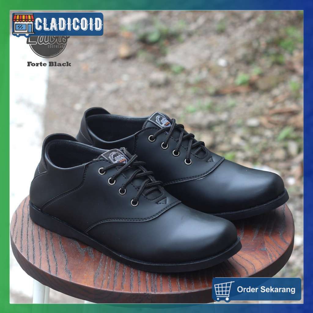 Sepatu Formal Pria Original Murah Terbaru Model Keren dan Stylish Lavio Forte Warna Hitam, Coklat