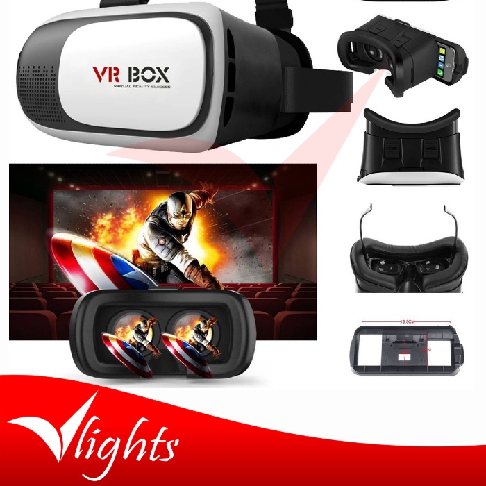 VR Box 2 Google Cardboard Virtual Reality