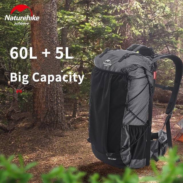CARRIER ROCK SERIES 60 L NATUREHIKE NH19BP095 // TAS ULTRALIGHT NATUREHIKE NOT KAWIPACK