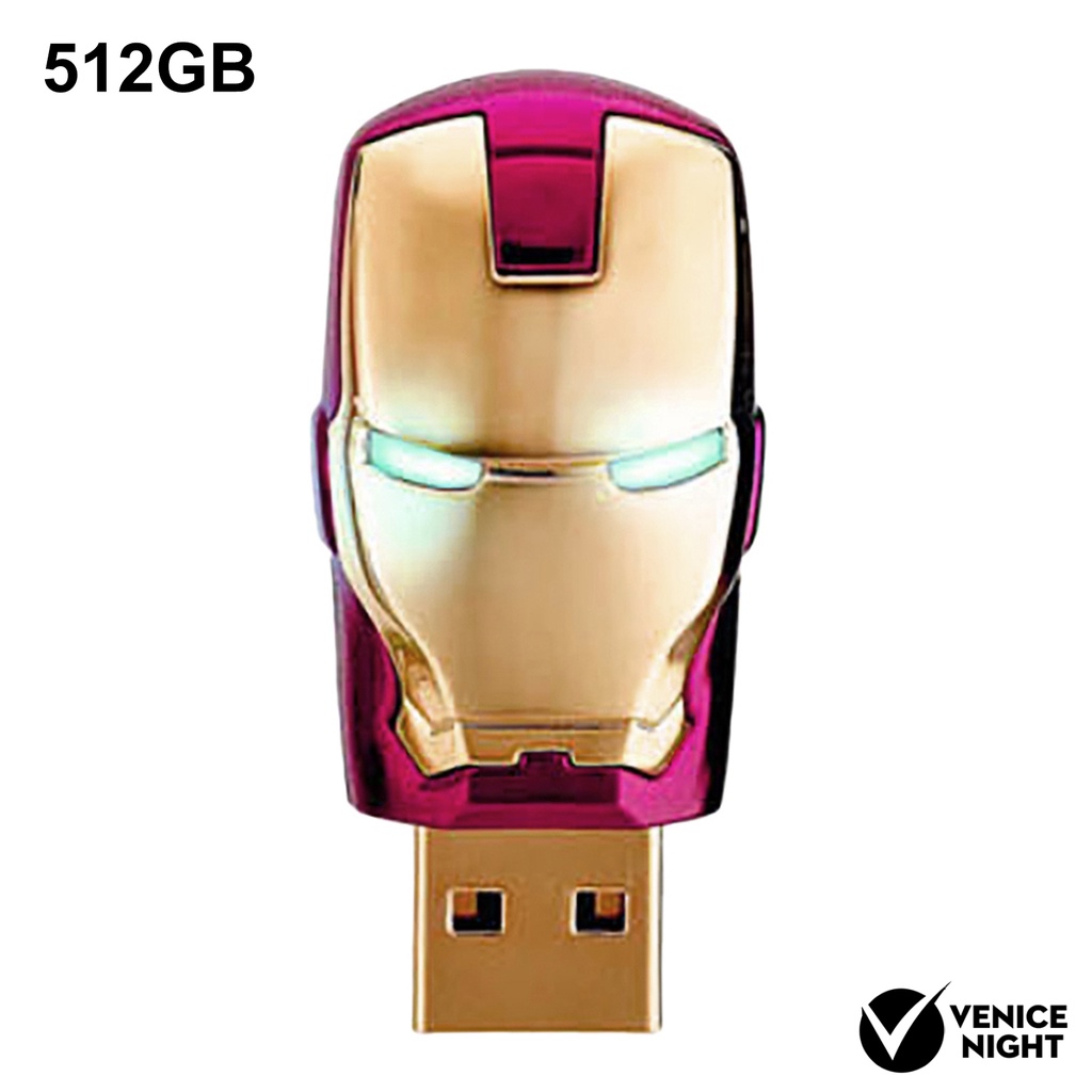 (SF) X-rays Flash Memory Stick Usb 2.0 512G 1T 2T Anti Air Bahan Metal Untuk Speaker