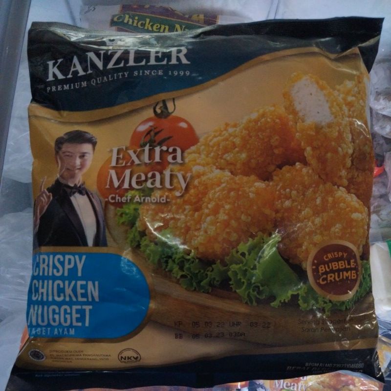 

Kanzler crispy chicken nugget 450G
