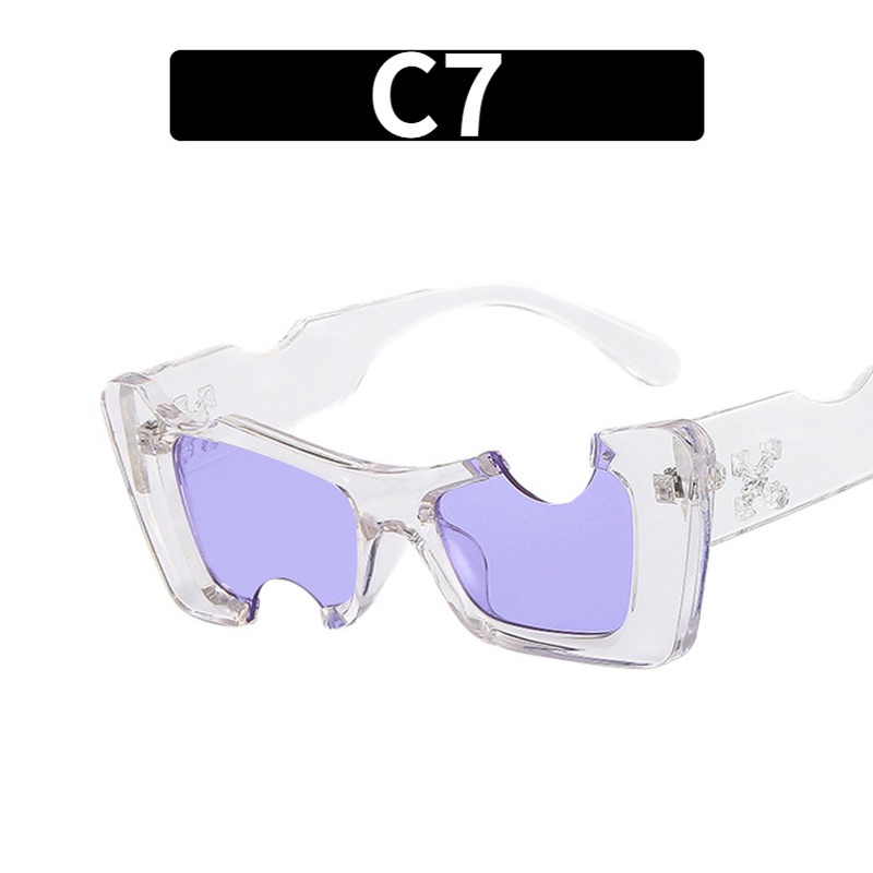 Kacamata Hitam Model Mata Kucing Warna Permen Gaya Barat