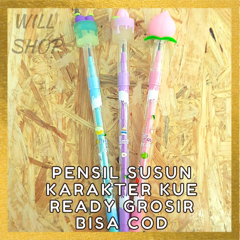 

TERBARU! PENSIL PELURU / PELOR / SUSUN KARAKTER KUE CAKE LUCU UNIK TERMURAH READY GROSIR BISA COD