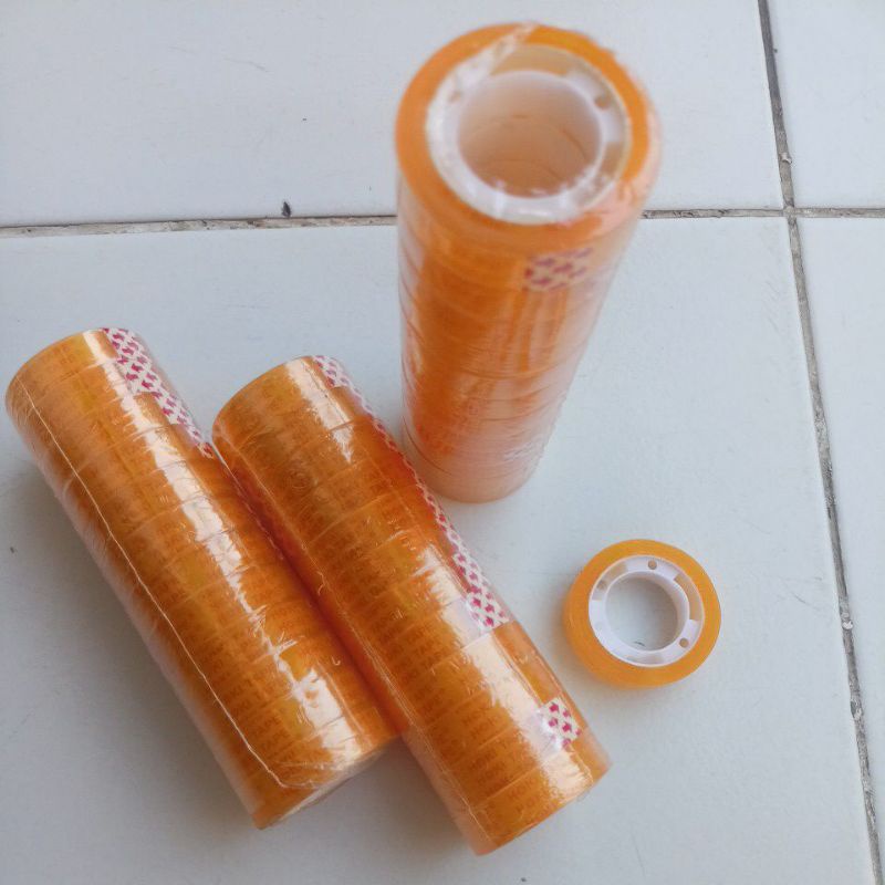 

1 PCS Isolasi Selotip Paling Panjang Tebal 30 Yard Horichi Hoki Tape