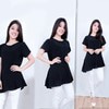 [Blouse Suly SW] blouse wanita wolly crepe varian warna