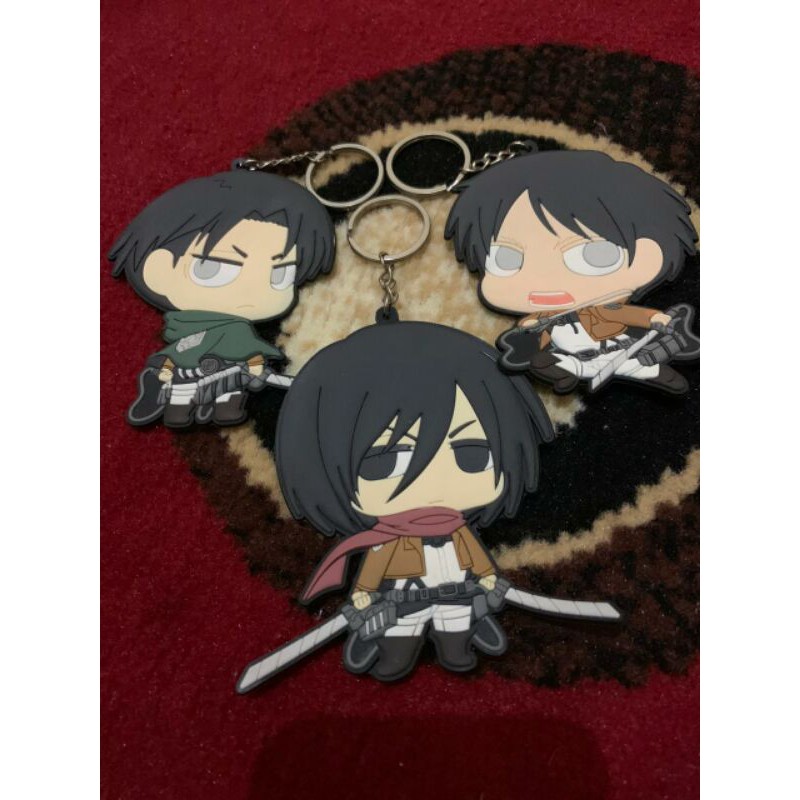 Keychain Anime Attack on Titan Gantungan Kunci Anime AOT