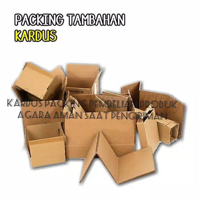 TAMBAHAN KARDUS + BUBBLEWRAP