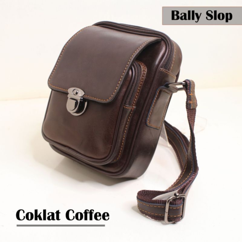 [COD] TAS PRIA SELEMPANG KECIL FULL KULIT SAPI TERLARIS GARANSI KULIT SAPI MURAH