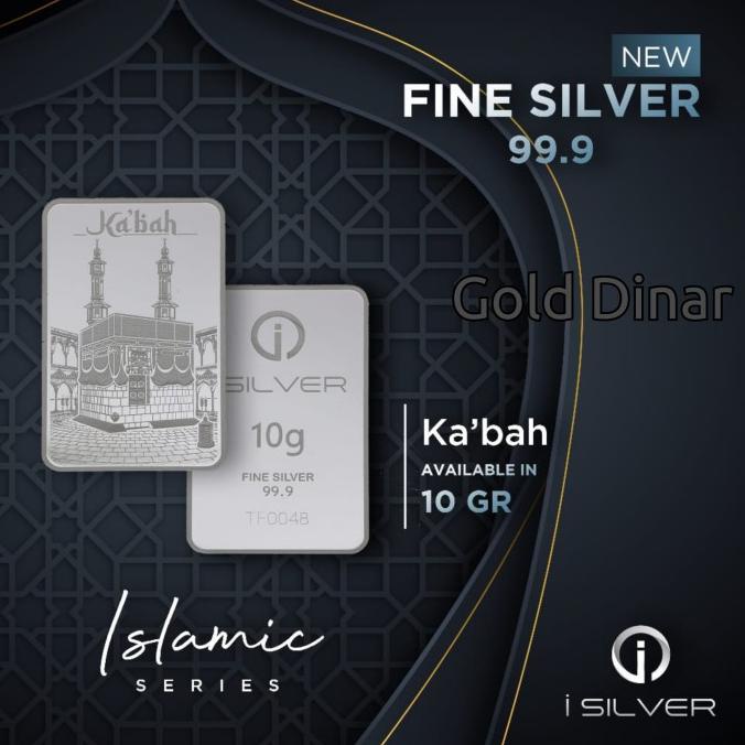 

AKSESORIS PERNIKAHAN PERAK BATANGAN KABAH 10 GR SILVER BAR SERTIFIKAT NOT DIRHAM NADIR KOIN PERLENGKAPAN PESTA CRAFT