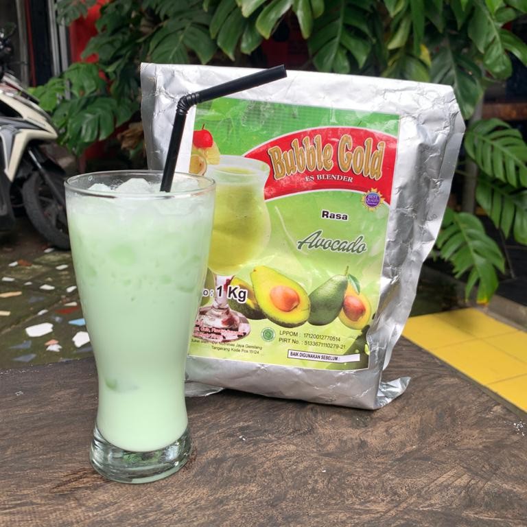 

Bubuk Minuman Avocado Powder Bubble gold 1 kg Grosir