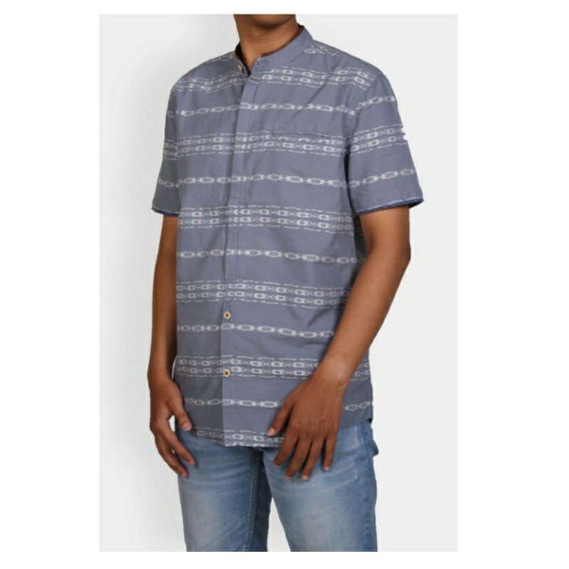 EMBA JEANS - BAJU KOKO PRIA LENGAN PENDEK DAIYAN TWO-1021830140