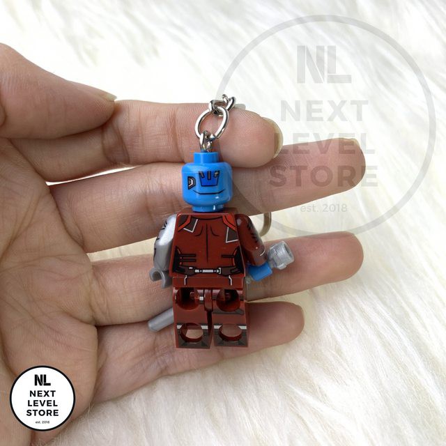 Gantungan Kunci LEGO Minifigure Avengers Nebula KEYCHAIN