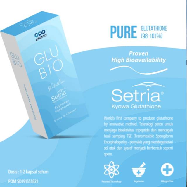 Glubio original (pil whitening kulit)