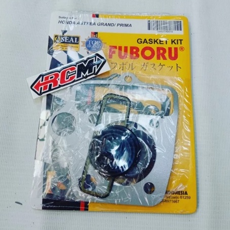 GASKET PAKING PERPAK TOPSET TOP SET GRAND ASTREA PRIMA IMPRESSA STAR ORI ORIGINAL FUBORU ASLI