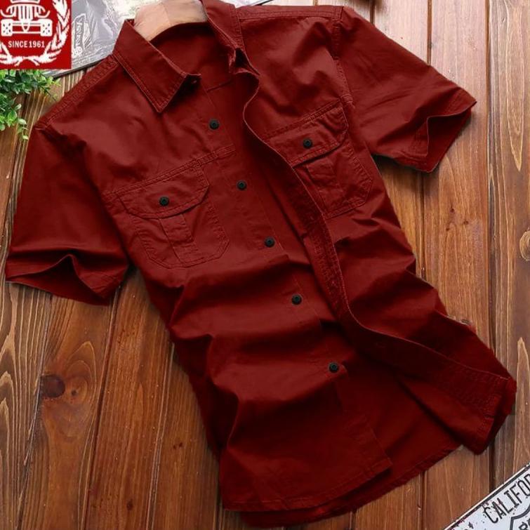 BAJU KEMEJA PRIA DHIO/ KEMEJA KANTOR 8G7