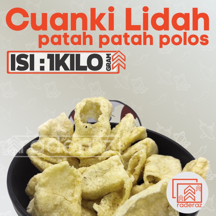 

cuanki LIDAH PATAH 1KG hasil Sortir by RADERAZ (bisa GROSIR bisa COD)