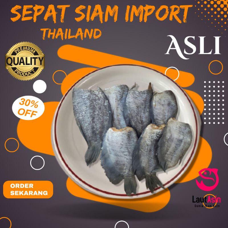 

Ikan Asin Sepat Siam Import Thailand Kualitas Super Premium