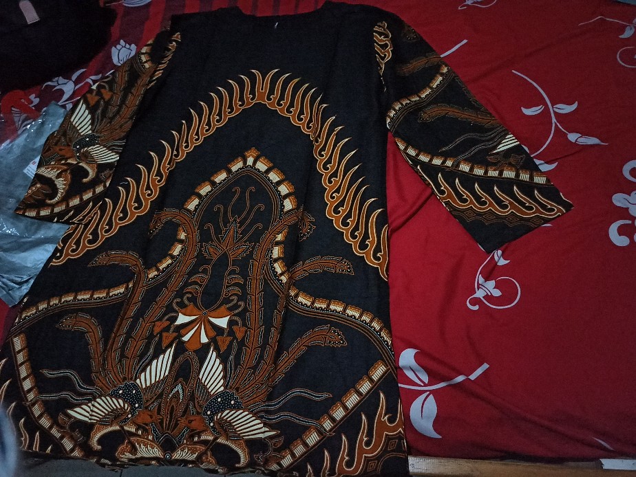 Terlaris Serut Genes Jelita Tunic Navbor Yelbor Whitbor Creambor Tunik Batik Modern Hrb030 Dolbi Dob