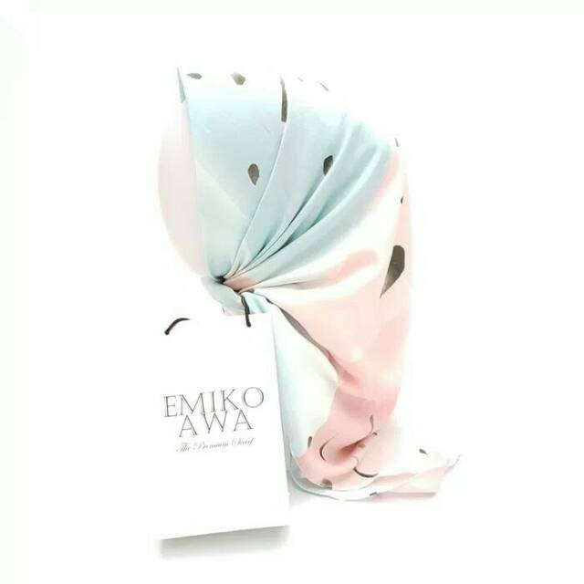 Jilbab syari segiempat Motif Februari