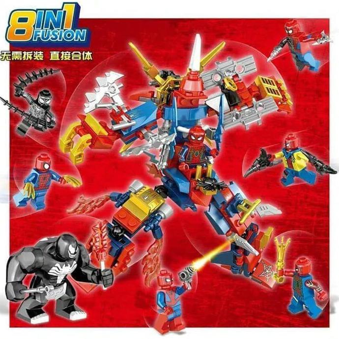 Lego Minifigure Venom MINIFIGUREs carnage dr octopus Spider-Man xinh