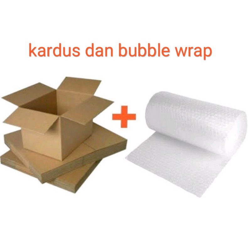 

KARDUS DAN BUBBLE WRAP (KALO INGIN AMAN TOLONG CEKOUT KARDUS DAN BUBBLE WRAP INI YA)
