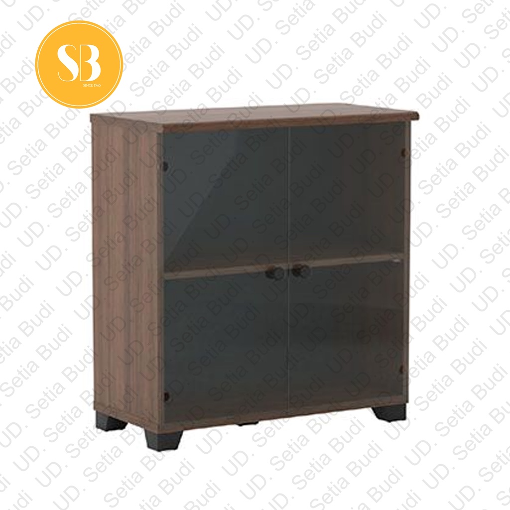 Lemari Arsip / Filing Cabinet + Pintu Kaca Modera ACL-7493 A-Class