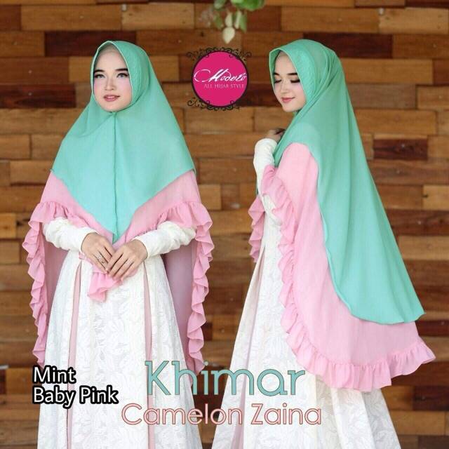 Khimar CAMELON ZAINA, KHIMAR REMPEL JUMBO 2 LAYER