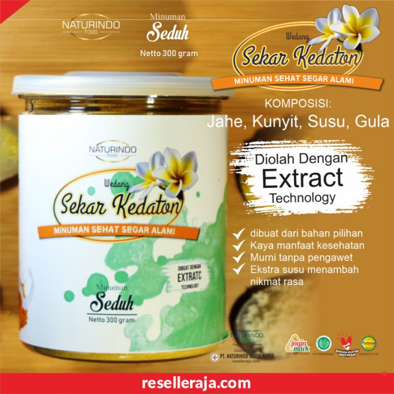 

NATURINDO-SEKAR KEDATON, Minuman Herbal Jaga Kesehatan keluarga Tinggal Sedih Anti Ribet/ASLI JOGJA