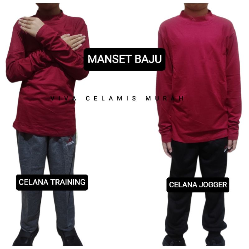 SETELAN Pakaian Anak USIA 7-12 Tahun -  Baju Manset/Baju Lengan Panjang  dan Celana Training /Celana Jogger - Pakaian  Tidur- Pakaian Gaya casual  Nyaman Dipakai