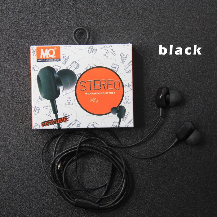 SB HF 125 Earphone Headset Kabel Wraparound Stereo