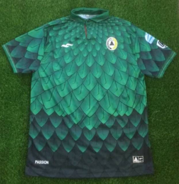 Jersey PSS Sleman Home Liga 2 Gojek 2017 Hijau Printing Retro Polosan AUTHENTIC