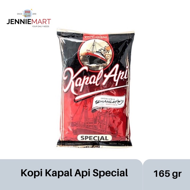 

Kapal Api Special 160 gram - Kopi Kapal Api Mix - Kopi Hitam Instan