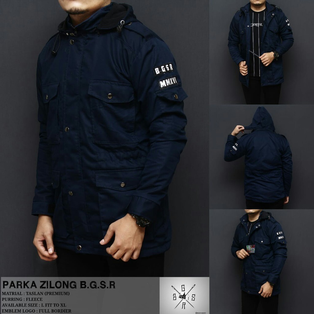 jaket parka zilong
