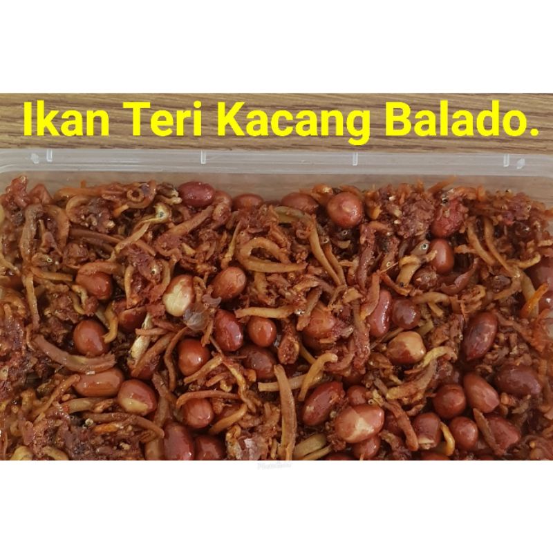 

Ikan Teri Kacang Balado.