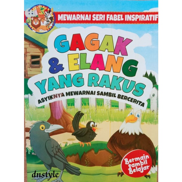 

Buku mewarnai anak gagak dan elang
