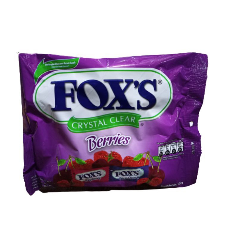 

Fox Berry permen crystal 50 pcs