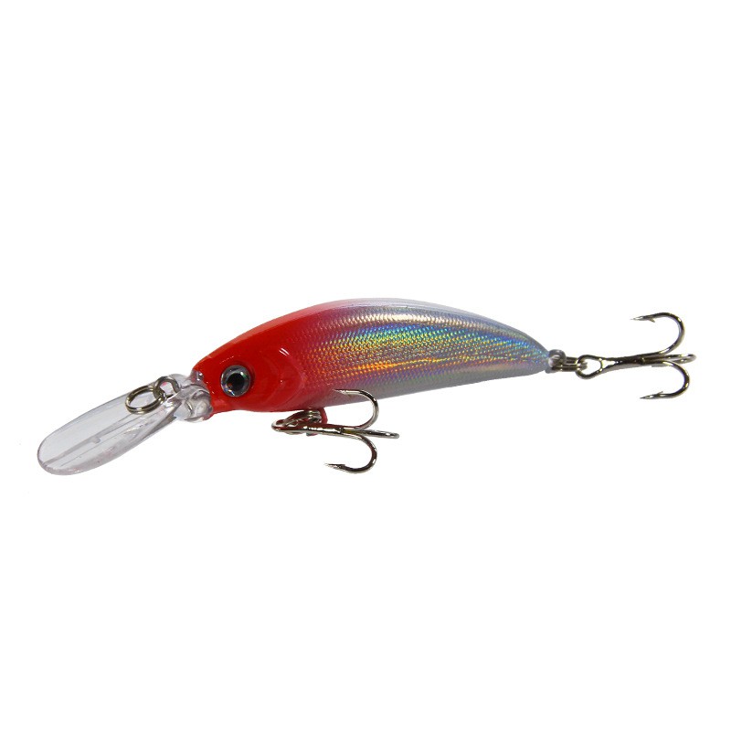 9Pcs Sinking Minnow Umpan Pancing 7cm 6g Swimbait Fishing Lure Bass Wobbler Hard Aritificial Ikan Kail Memancing Bait Tackle