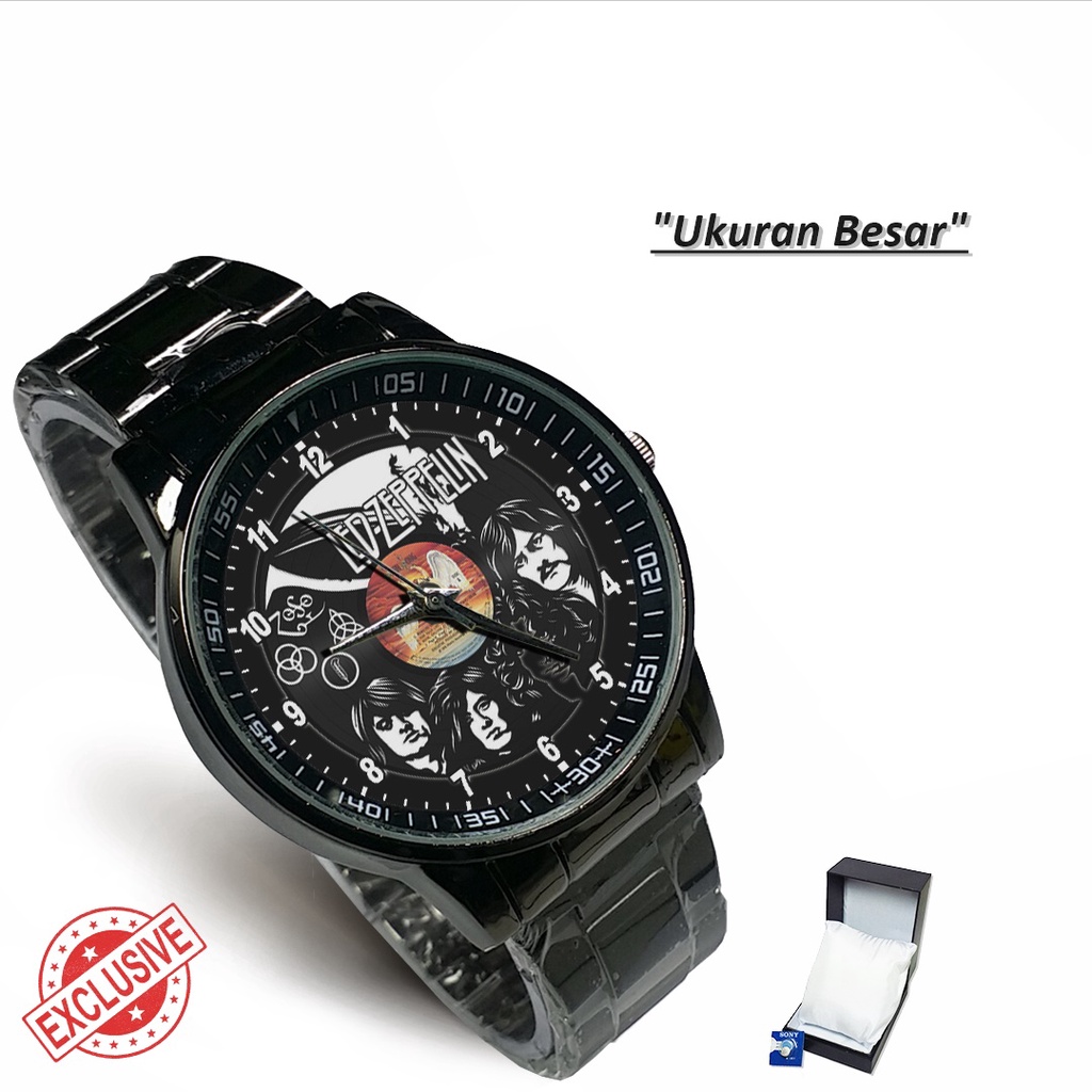 Jam Tangan Rantai Couple LED ZEPPELIN BAND - 1 (Awesome)