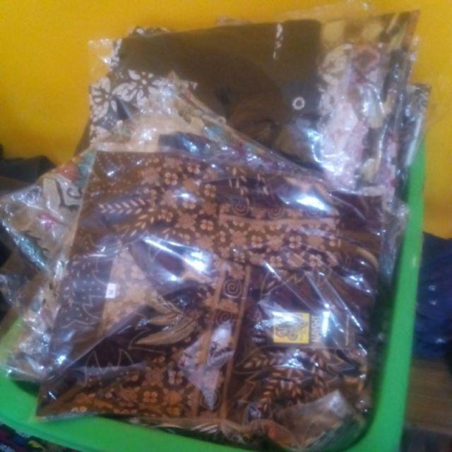 Mall Grosir Kemeja Batik Pria Modern Sogan Pandawa Merak Jokowi Sayap Garuda Parang Gajah Mada Hits