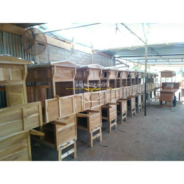 Jual gerobak angkringan wedangan kopi kafe nasi kucing jahe susu angkringan99