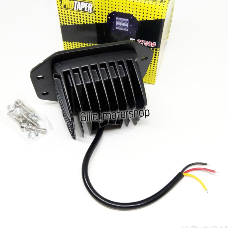 LAMPU TEMBAK SOROT CRF KLX DTRACKER WRX PROTAPER TYPE 2758 6LED MODIFIKASI UNIVERSAL