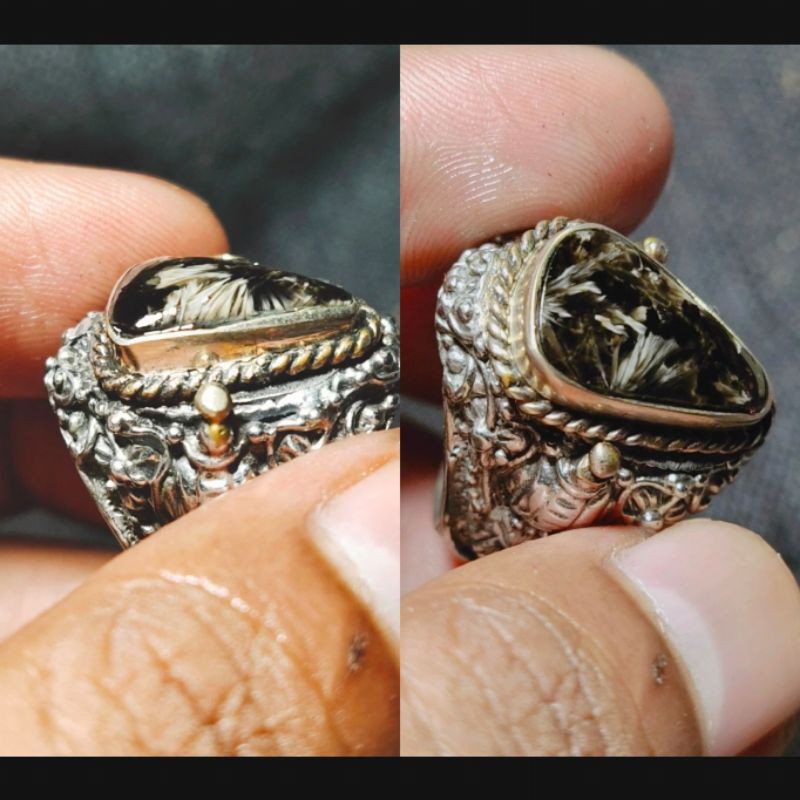 batu akik bulu macan lumajang