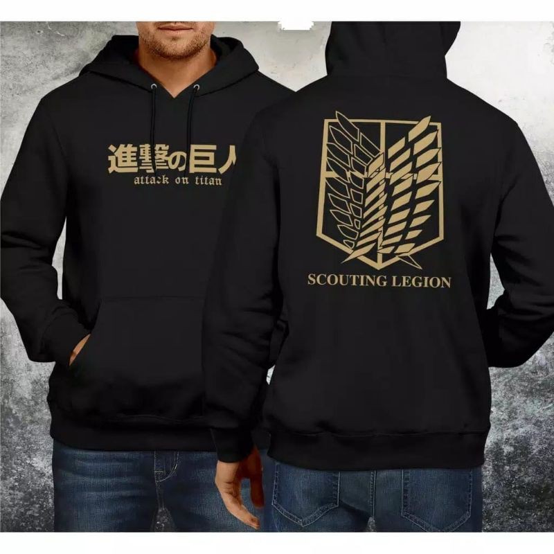 swetaer anime attack on titan SNK hoodie