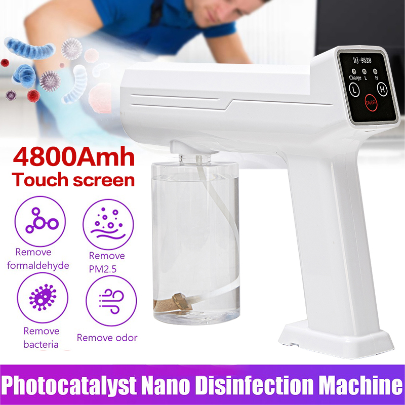 Nano Steam Spray Guns Rechargeable Wireless Household Disinfection Sprayer Portable Fogger