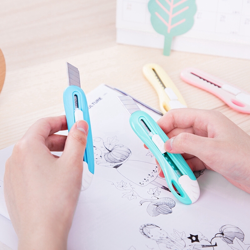  Pisau  Pemotong Kertas Ukuran Kecil untuk  Peralatan  Kantor 