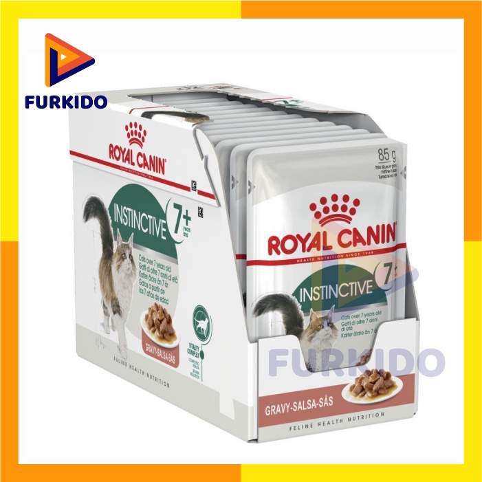 Royal Canin Wet Food Instinctive 7+ Gravy 85 Gr