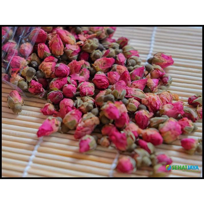 

e5xg teh bunga mawar ( red rose buds flower tea ) 50 gram j9uq