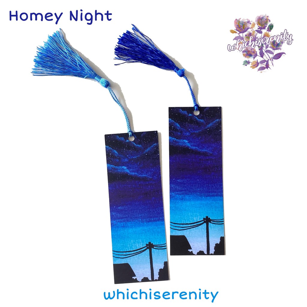 

Art Print Bookmark - Pembatas Buku by whichiserenity 13 Homey Night