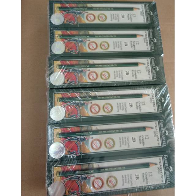 

Pencil 2B Faber Castell klik KARUNIA abadi di shopee supported by J T express