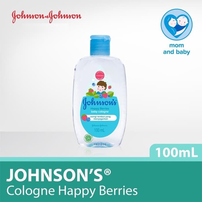 Johnsons Baby Cologne 100ml Happy Berries / Slide Cologne bayi